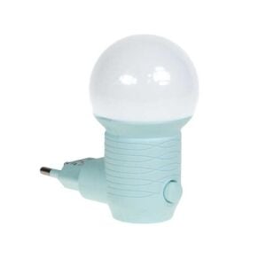 ARMATÜR GECE FİŞLİ LED ANAHTARLI 1W ÇİFT RENK (BEYAZ/SARI) PANTHER PT-222