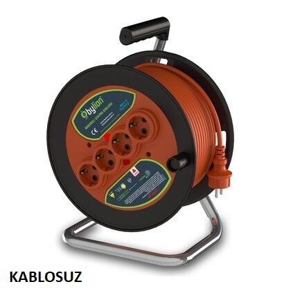 Kablo Makarası 4 Prizli Boş