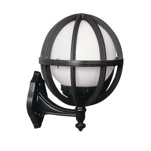 Armatür Bahçe 974 Polietilen Camlı 28Cm Aplik