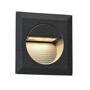 ARMATÜR JUPITER LW429S DUVAR/MERDİVEN LED ANKASTRE KARE IP44 1,4W 3000K
