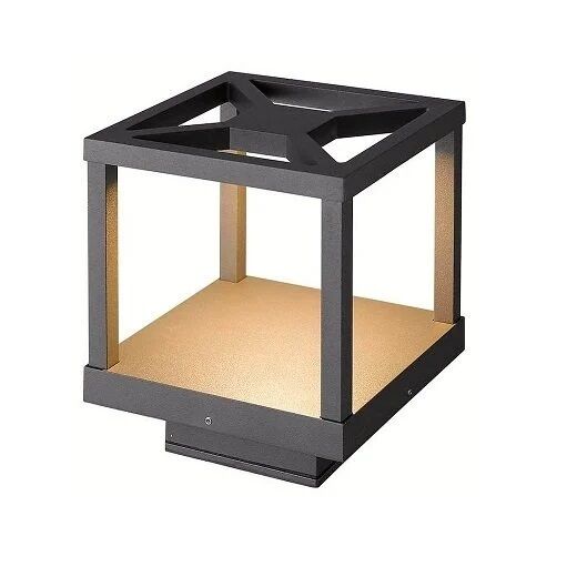 ARMATÜR JUPITER LG990 BAHÇE SET ÜSTÜ ANTRASİT 12W 3000K SARI IŞIK