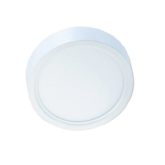 ARMATÜR JUPITER LED SIVA ÜSTÜ YUVARLAK 18W 3000K SARI IŞIK LC447S