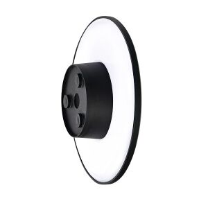 ARMATÜR HOROZ VOLCANO 3CCT YUVARLAK APLİK IP65 SİYAH 12W ÜÇ RENK 6500-4000-2700K