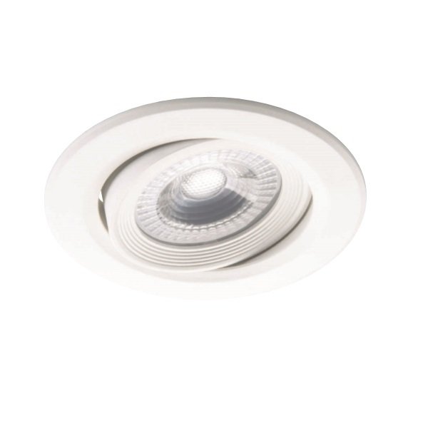 ARMATÜR JUPITER LS458 LED DOWNLIGHT 5W BEYAZ GÖVDE 3000K SARI IŞIK (75-90)