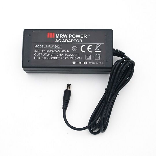 ADAPTÖR MRW POWER MASA ÜSTÜ MODELİ MRW-6024 24V 2,5A ELEKTRONİK