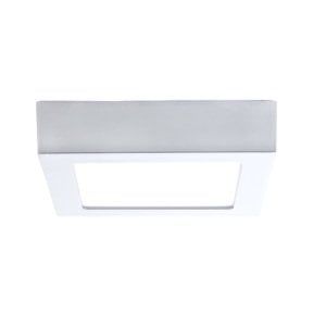 ARMATÜR LAMPTIME LED SIVA ÜSTÜ KARE BEYAZ GÖVDE 20W 22,5CM 4000K ILIK BE.260410