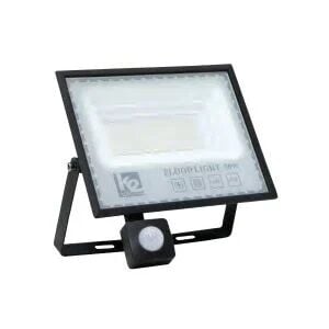 ARMATÜR K2 LED PROJEKTÖR SENSÖRLÜ 50W 6500K BEYAZ IŞIK KLF160