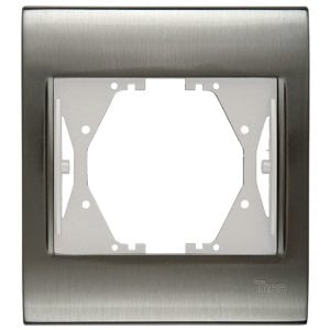 ÇERÇEVE THEA INOX+BORDO 1'Lİ VİKO