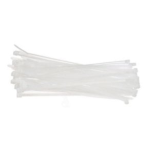 25 Cm Kablo Bağı Beyaz (100'Lü Paket)