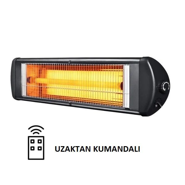 Luxell Ex-23 Isıtıcı 2300W Kumandalı