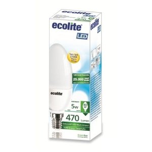 Ecolite Mum Led Ampul 5W E14 3000K