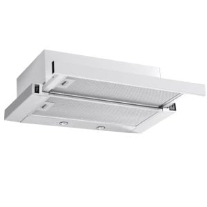 Aspiratör Luxell Fırın Üstü Sürgülü Beyaz Gövde Ds6-905W