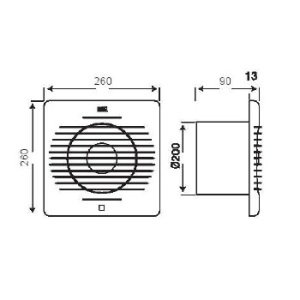 ASPİRATÖR HOROZ 20 CM 500-000-200
