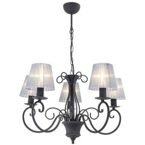 Armatür Oktay Madıson Beşli 5Xe14 Siyah 13995Sh