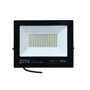 Zmr Led Projektör 30W Beyaz Işık 6500K