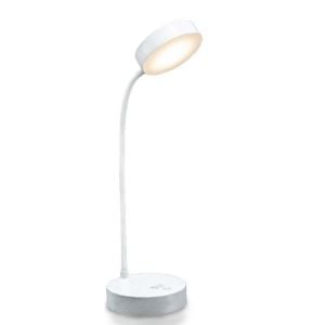 Armatür Masa Lambası Led Yml-230 5V 3W Üç Renk Şarjlı Dokunmatik (Usb Fiş) Beyaz