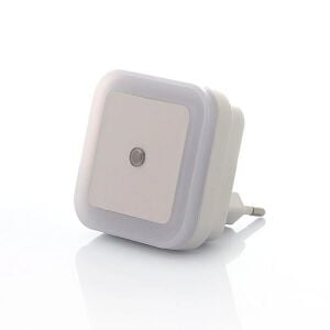 ARMATÜR GECE FİŞLİ LED KARE RENKLİ ÇİZGİLİ FOTOSEL SENSÖRLÜ PANTHER PT-893