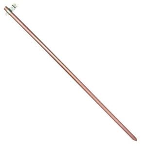 Topraklama çubuğu saf bakır 16 mm 100 cm