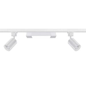 3'Lü Led Ray Spot Aydınlatma Seti 1 Metre Beyaz 2X7W+1X10W (Ray Ve Ampuller Dahil)