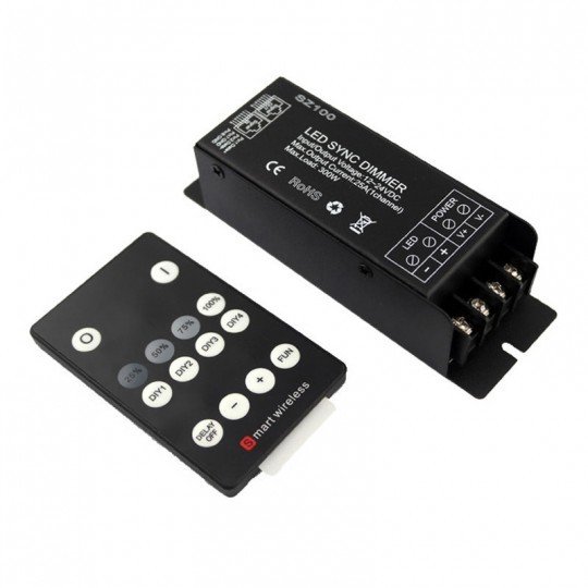 Mrw Şerit Led İçin Kumandalı Dimmer 25A