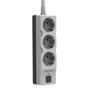 PRİZ DOTVOLT AKIM KORUMALI KABLOLU ÜÇLÜ ANAHTARLI 1,5 METRE 1050 JOULE
